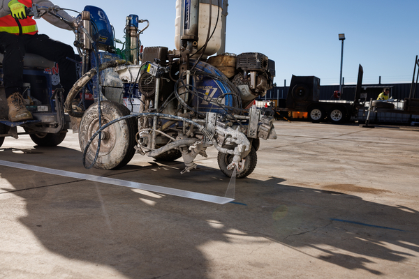 Nexpave delivers line marking services across the Northern Rivers.
